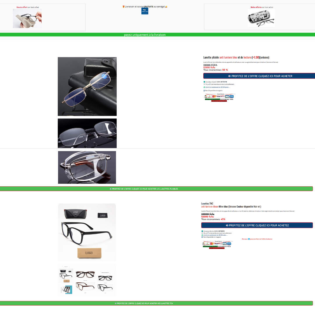 Page de vente système io