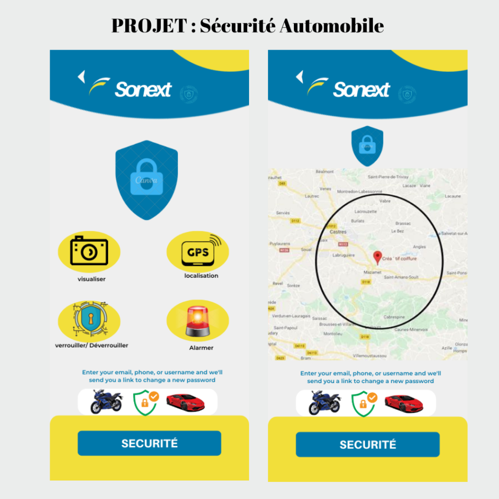 Système de Sécurisation Connecté pour Véhicules